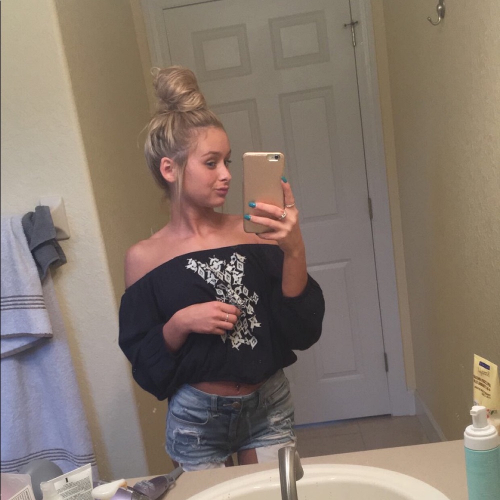 Off the shoulder top